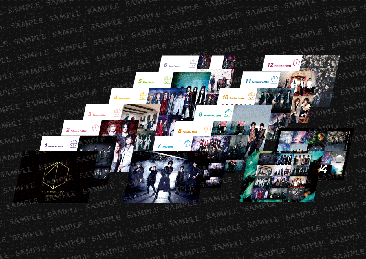 「マイフォ」卓上カレンダー2026