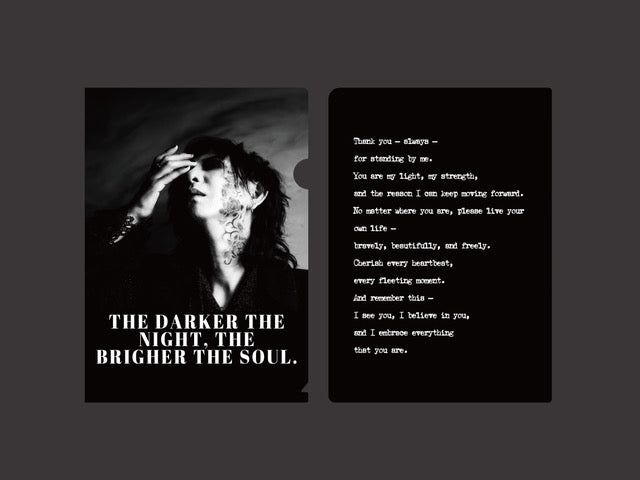 ＜kazuya Birthday Goods＞kazuya Birthday クリアファイルセット